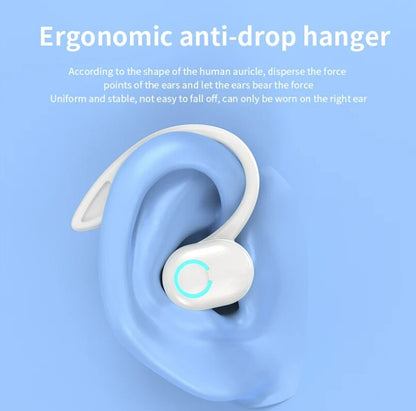 Bluetooth 5.1 Headset Wireless Earbuds Earphones Stereo Headphones Ear Hook New