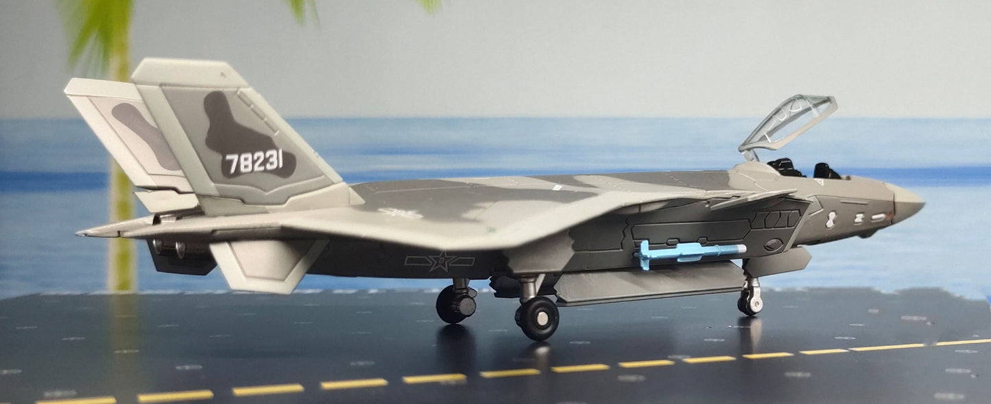 FLOZ China J-20 stealth fighter 1/100 diecast plane model aircraft