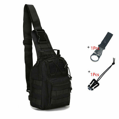 Outdoor Military Shoulder Bag Camping Hunting Daypack Sport Camouflage Backpack