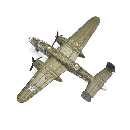 1 Set 1:200 Scale WWII US B-25 Mitchell Bomber Model Finished Model Toy
