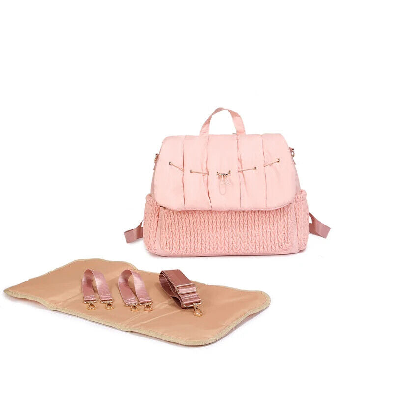 Mother Bag Outdoor Backpack Baby Stroller Hanging Bag Carrying Diaper Bag