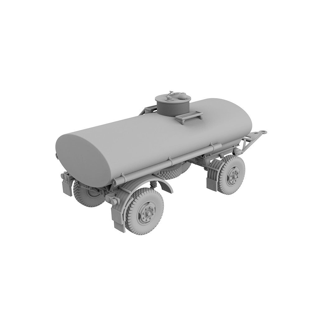 LYT35125 1/35 Scale Miniature Factory Building Petrol Trailer for Semi Fuel Tank