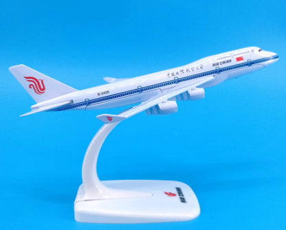 16cm AIR CHINA BOEING 747-400 Passenger Airplane Diecast Plane Aircraft Model