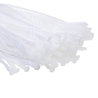200 Pack Nylon Mesh Produce Bags Bulk Reusable Net Grocery Bags, White, 23.6 In.