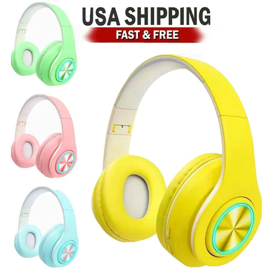 Audifonos Bluetooth 5.0 inalambricos Auriculares Para TV Juegos PC Gamer Gaming