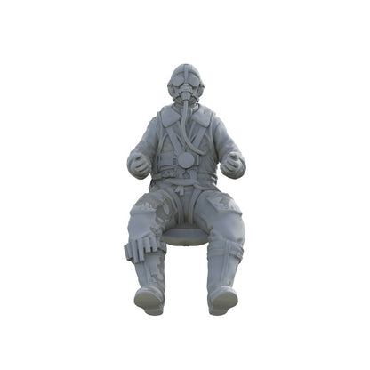 SSMODEL SSPR100500A 1/100 German Pilots WWII With AR-196 Aircraft