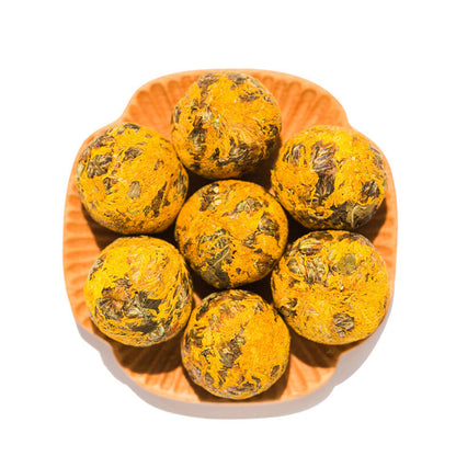 Handmade 10 Mixed Species Yunnan Blooming Tea Ball Flowering Tea Bud 500g -