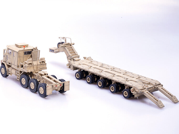 1:72 Panzerkampf M1070 Heavy Epuipment US ARMY Truck Diecast Transporter Model