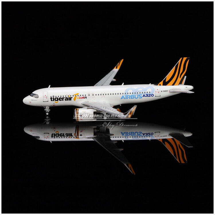 1:400 JC Wings Tigerair AIRBUS A320neo Passenger Airplane Diecast Aircraft Model