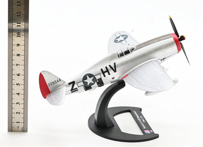 PLANES USA Republic P-47D Thunderbolt 1944 1/72 DIECAST Aircraft Pre-built Model