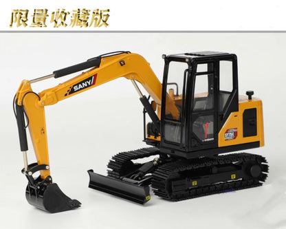 1:25 25CM SANY SY75C Excavator Construction Machine Equipment Diecast Model