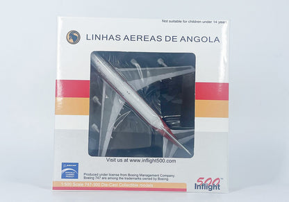 1:500 InFlight ANGOLA AIRLINES BOEING 747-300 Passenger Airplane Diecast Model