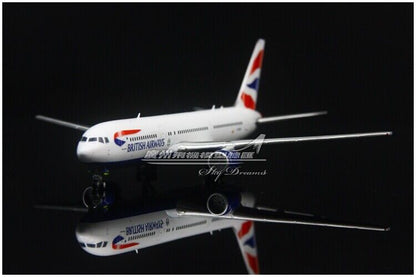 1:400 JC WINGS BRITISH AIRWAYS BOEING 767-300ER Passenger Airplane Diecast Model