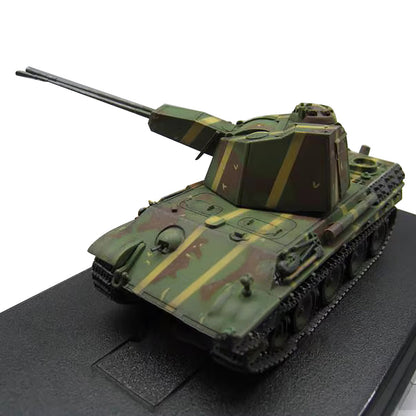1/72 Scale Diecast Alloy WWII German Panther V Anti-Aircraft Tank Finished Model
