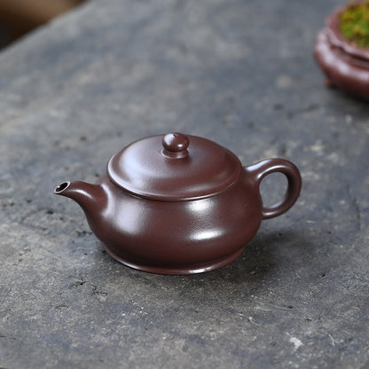 Chinese Tea Pot Handmade Master Pot 140ml Real Yixing Zisha Purple Clay Pot New