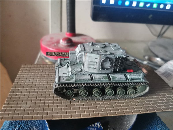 3D Printed 1/72 Soviet Kv2 Tank Finished Product