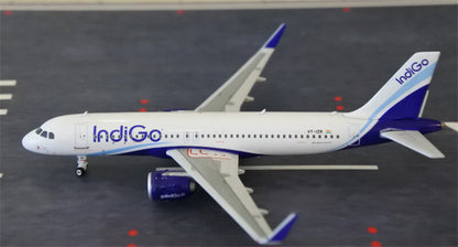 Phoenix Indigo Airlines For Airbus A320neo VT-IZR 1：400 DIECAST Aircraft Model