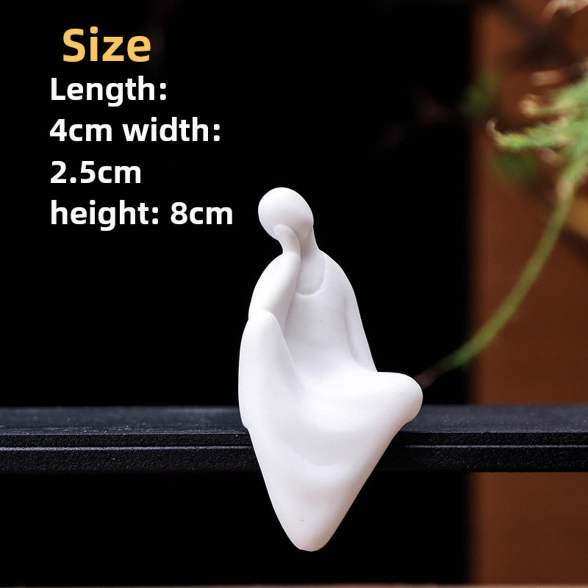Handmade Buddhist Ceramic Tea Pet Ornament 8cm Tea Table Decoration Tea Play