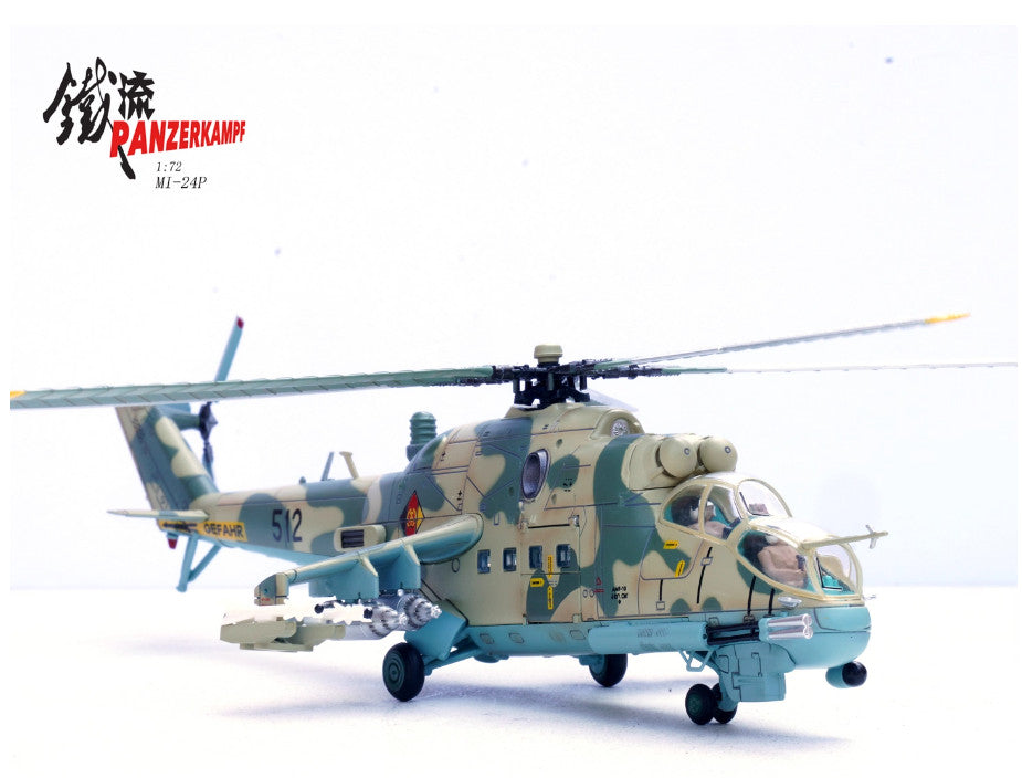 1:72 Panzerkampf Mi-24P East German Air Force Helicopter Diecast Aircraft Model