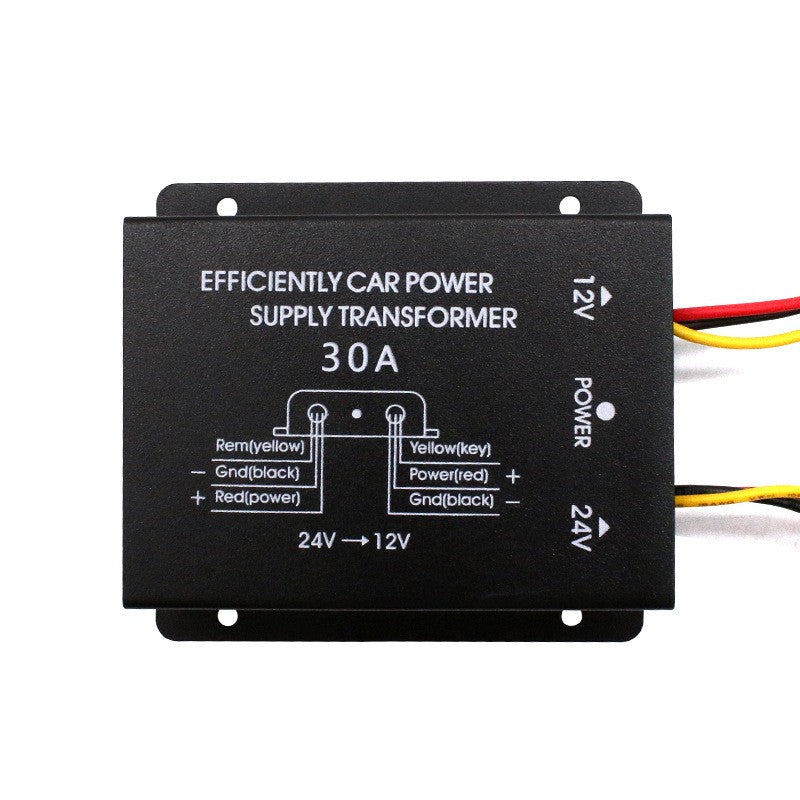 10-30A Car 24V To 12V Voltage Reducer Supply Power Converter Step Down Inverter