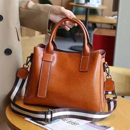 Leather Handbag Women Tote Bags Ladies Shoulder Bags Female Bags