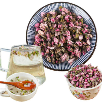 Chinese Fresh Dried Peach Flower Tea Bulk Peach Blossom Health Care Loose Weight