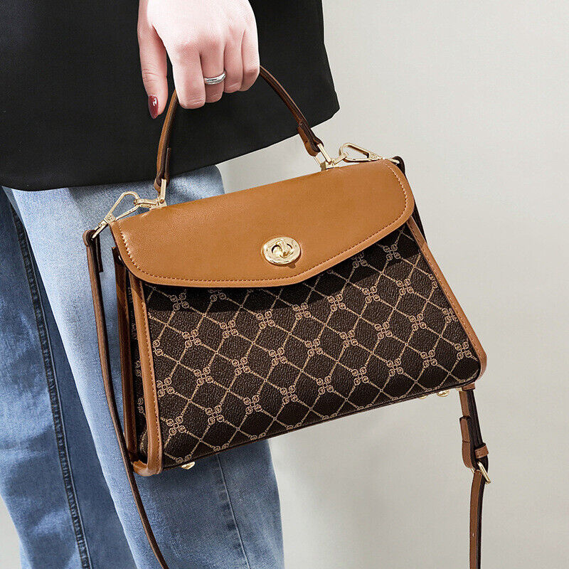 Lady Leather Handbags Shoulder Messenger Satchel Tote Crossbody Bags Purse