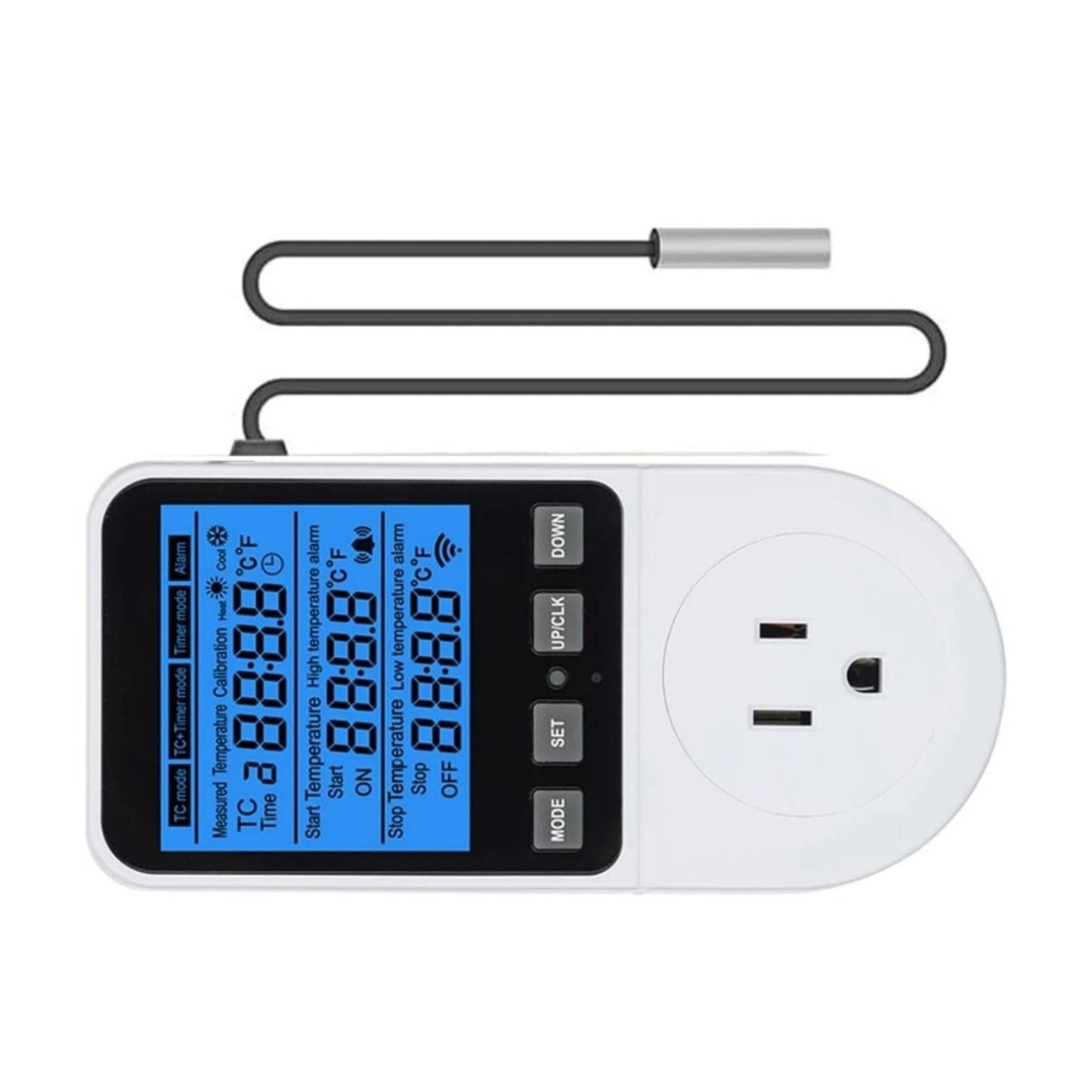 New Temperature Control Socket Equipped with a 1.7m NTC 10K sensor probe