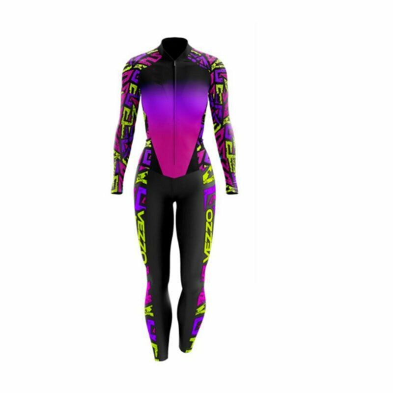 Clothing Cycling Skinsuit Women's Long Triathlon Sets Gel Pink Pad Jumpsuit Kits