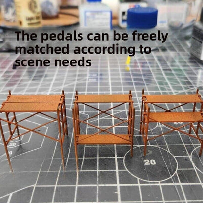 1/64 Scaffolding Model Construction Workshop Miniature Scene Props Model