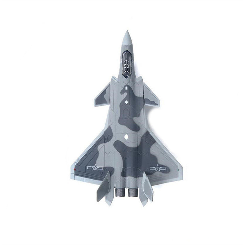 1:144 J-20 Aircraft Model Simulation Military Sciene Fighter Finished Ornaments