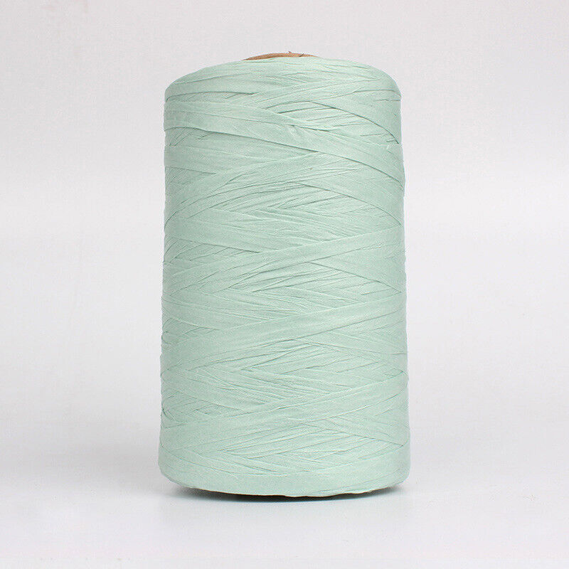 280M Organic Raffia Straw Rope Paper Yarn Crochet Knitting DIY Summer Hat Bag