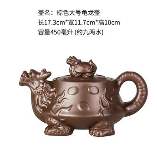 Large Capacity Purple Sand Teapot House Yixing Blossom Pot Tea Ceramic Kettle