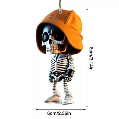 Hot selling Skull Head Car Pendant Car Pendant Decoration