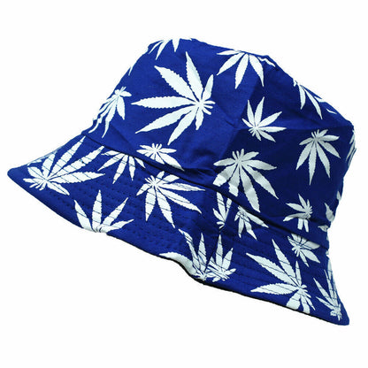 Unisex 100% Cotton Bucket Hat Boonie Hunting Fishing Outdoor Reversible Cap