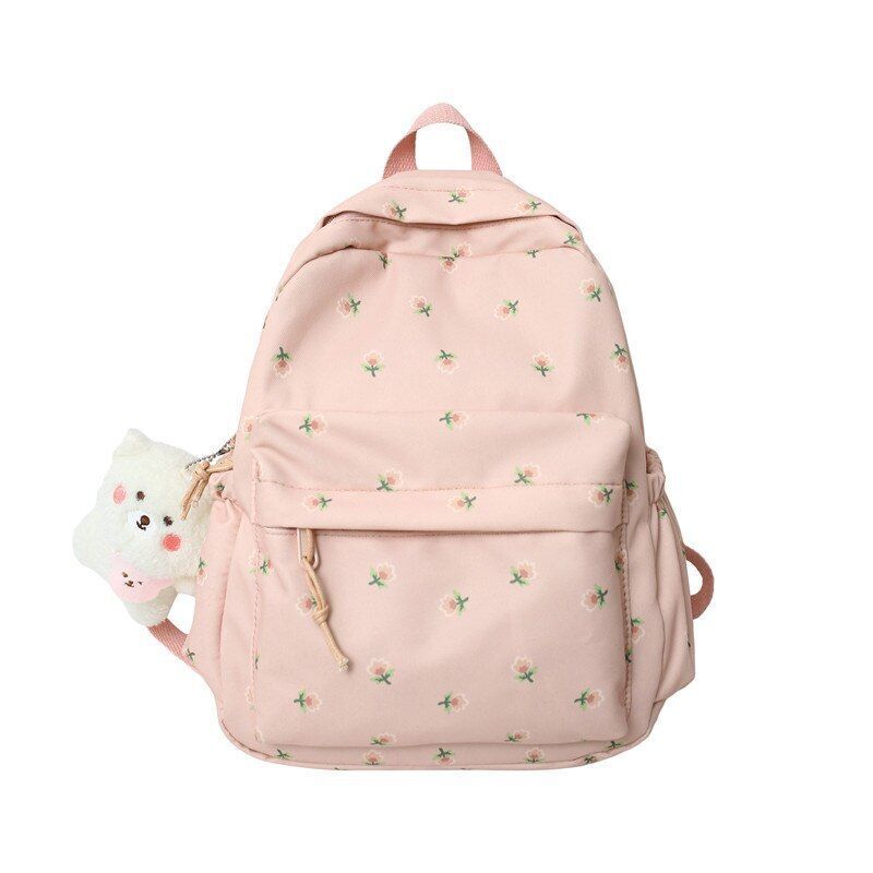 Fashion Nylon Backpack Anti-Theft Shoulder Bags Student School Bag Small Purse
