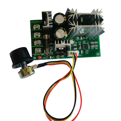 PWM DC Motor Speed Controller Switch DC 20A Current Voltage Regulator 10-60V PWM