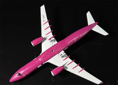 AeroClassics WOW air for Airbus A330-300 TF-GAY 1/400 Aircraft Pre-built Model