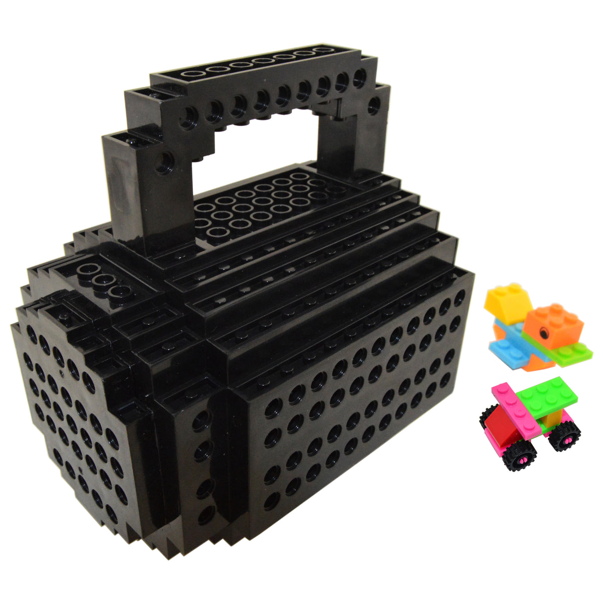 Creative Build-on Brick Drinking Mug - BPA-free Plastic Cup, Holds 12 Ounces