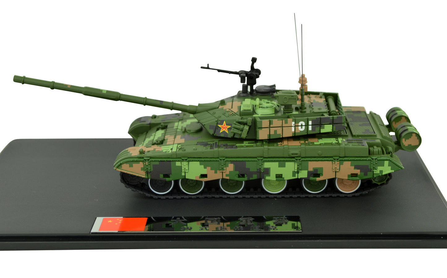 1:72 Chinese PLA ZTZ-99A Main Battle Tank Model Metal Diecast Armored Car 101