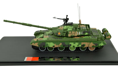 1:72 Chinese PLA ZTZ-99A Main Battle Tank Model Metal Diecast Armored Car 101