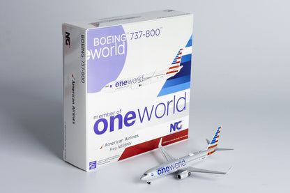 1:400 NG Model American OneWorld BOEING 737-800 Passenger Airplane Diecast Model