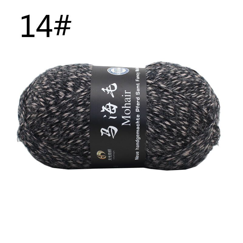 Hot Sale 100g Soft Mohair Cashmere Yarn Thick Woven Knitting Wool Crochet Yarn