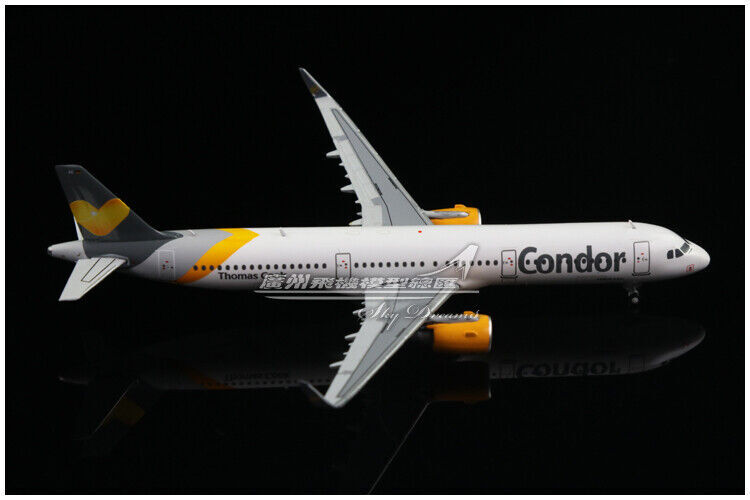 1:400 JC Wings Thmas Cook Condor AIRBUS A321 Passenger Airplane Diecast Model