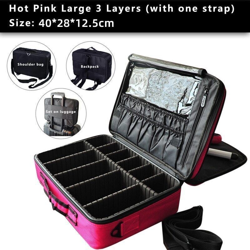 Make Up Bag Professional Makeup Case Makeup Cosmetic Case Storage Bag