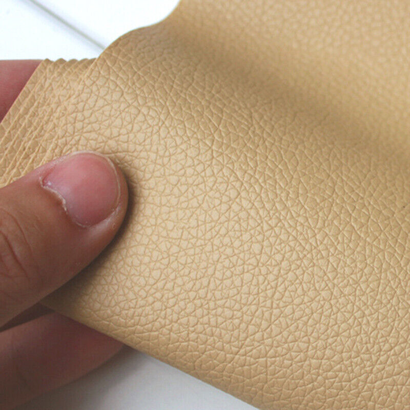 140*50cm PU Faux Leather Fabric Grain Soft Cloth Material DIY Sofa Slipcover Bag