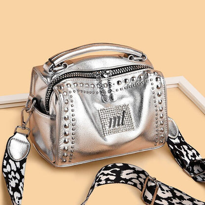 Women Leather Handbags Bag Black Crossbody Bags for Ladies Bag