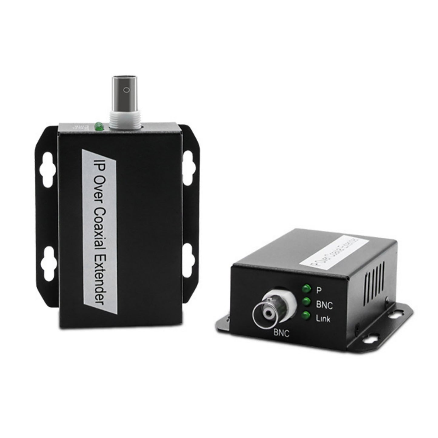 2PCS/Set Durable Metal Network Rj45 BNC IP Over Coaxial Extender Accessories