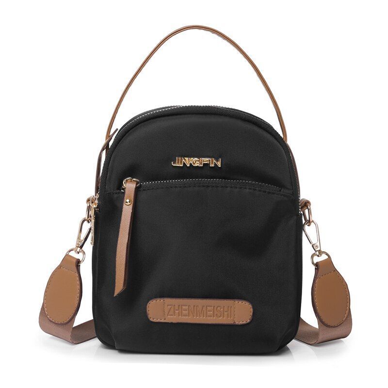 Nylon Waterproof Small Square Bag Shoulder Messenger Bag Purse Crossbody Handbag
