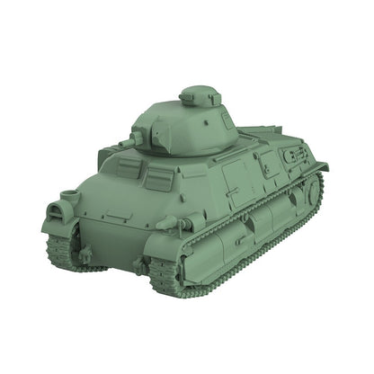 SSMODEL SS200661 1/200 Military Model Kit France Somua S-35 Medium Tank